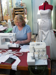 Dress Designs by Brigitte of Salisbury, Wiltshire and Hampshire. Wedding, Bridesmail, Party, Cocktail, Ballgowns and much more.